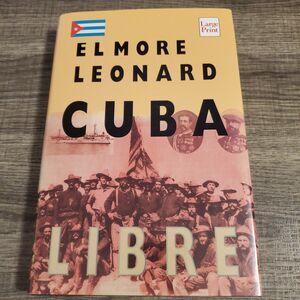 cuba libre hardcover book large print